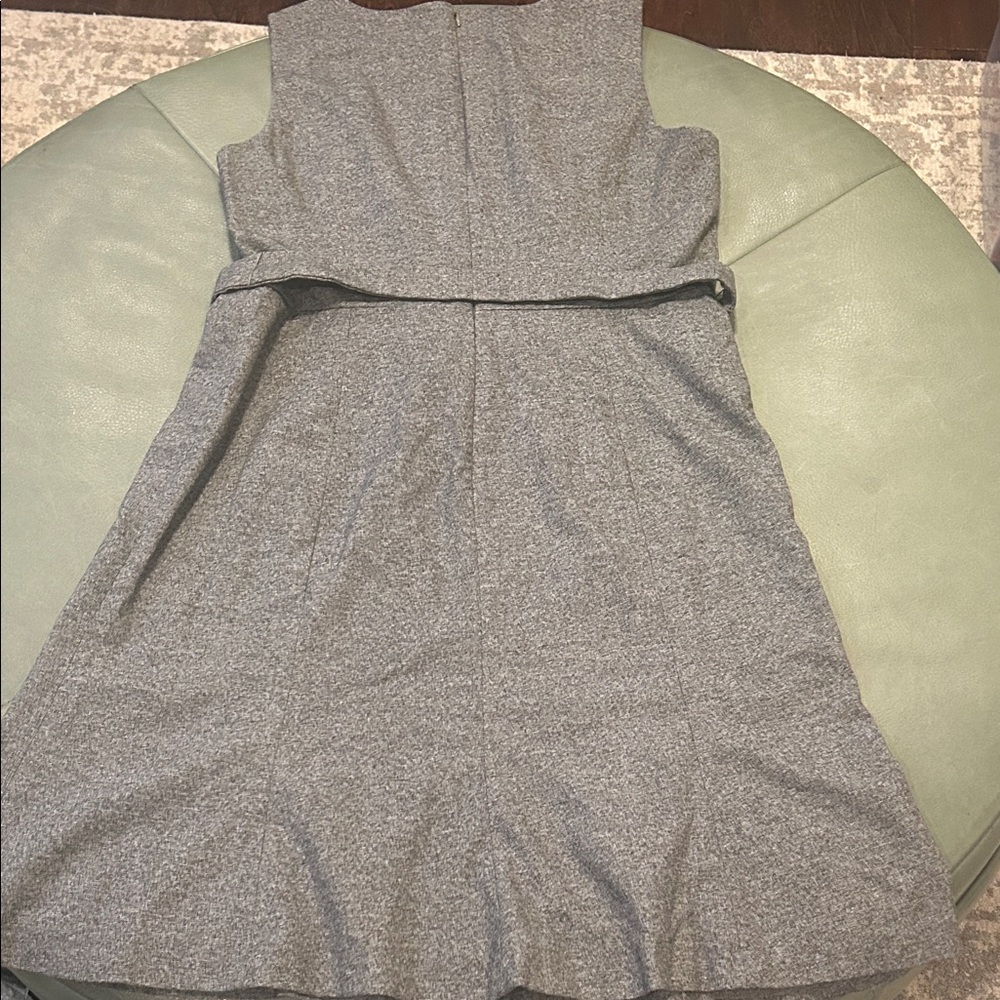 Ann Taylor Factory Gray Belted Mini Dress - Picture 4 of 4